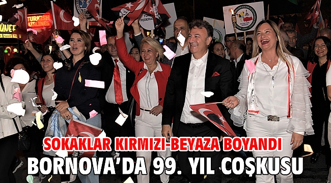 Bornova’da 99. Yıl Coşkusu