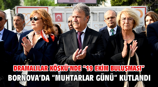 Bornova’da “Muhtarlar Günü” kutlandı