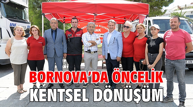 Bornova’da öncelik kentsel dönüşüm