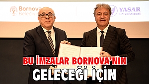 Bu imzalar Bornova'nın geleceği için
