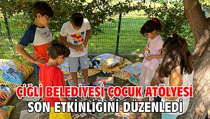 Çiğli Belediyesi Çocuk Atölyesi Son Etkinliğini Düzenledi