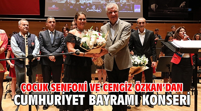 Çocuk Senfoni ve Cengiz Özkan’dan Cumhuriyet Bayramı Konseri