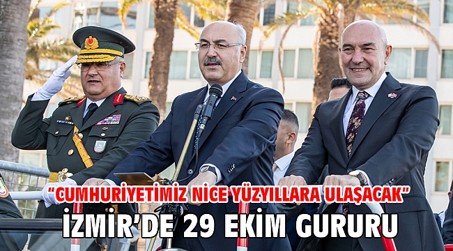 İzmir’de 29 Ekim gururu