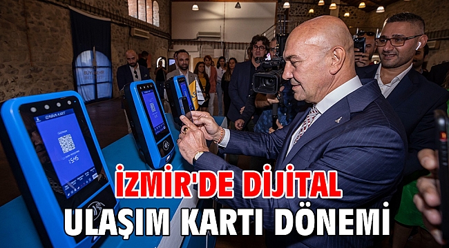 İzmir'de dijital ulaşım kartı dönemi