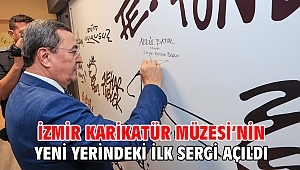 İzmir Karikatür Müzesi’nin Yeni yerindeki ilk sergi açıldı
