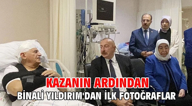 Kazanın ardından Binali Yıldırım'dan ilk fotoğraflar