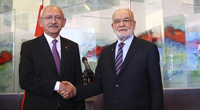 Kılıçdaroğlu, Karamollaoğlu'nu kutladı!