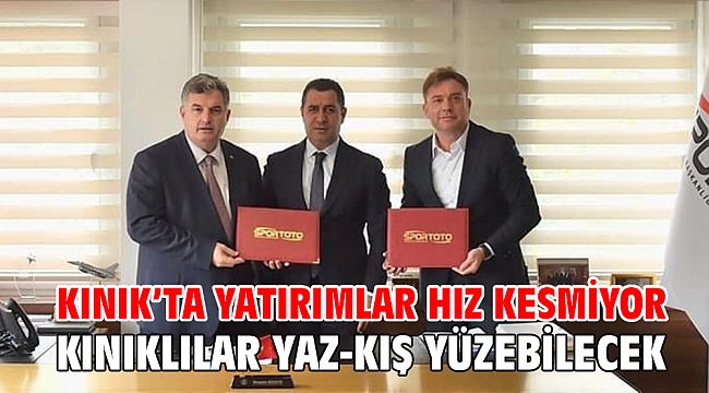 Kınık’ta yatırımlar hız kesmiyor