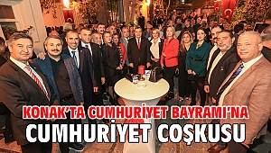 Konak’ta Cumhuriyet Bayramı’na coşkulu kutlama