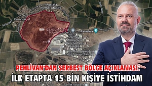Pehlivan'dan Serbest Bölge açıklaması