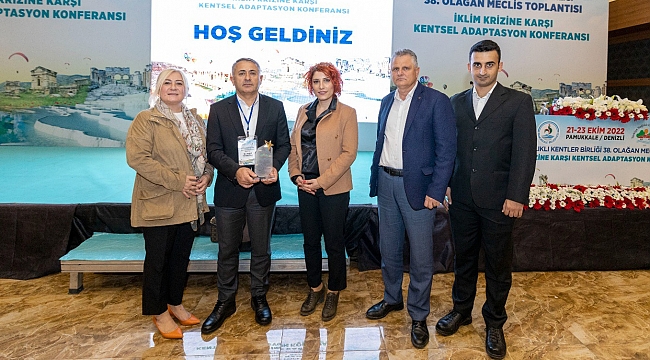 Türkiye Sağlıklı Kentler Birliği’nden İZSU’ya Sağlıklı Çevre Ödülü
