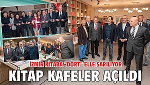 İzmir kitaba “dört” elle sarılıyor