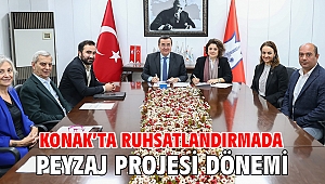 Konak’ta ruhsatlandırmada Peyzaj projesi dönemi