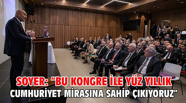 Soyer EBSO Meclisi'nde İkinci Yüzyılın İktisat Kongresi’ni anlattı: “Bu kongre ile yüz yıllık Cumhuriyet mirasına sahip çıkıyoruz”