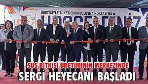 Süs bitkisi üretiminin merkezinde sergi heyecanı başladı 