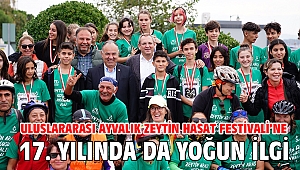 Uluslararası Ayvalık Zeytin Hasat Festivali’ne 17. Yılında da yoğun ilgi