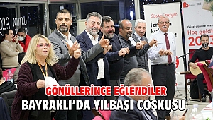 Bayraklı’da yılbaşı coşkusu