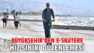 Büyükşehir’den e-skutere hız sınırı düzenlemesi