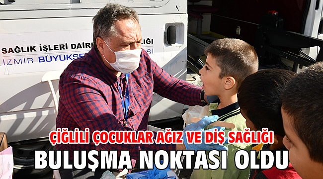 Çiğlili Çocuklar Ağız ve Diş Sağlığı Taramasından Geçiyor