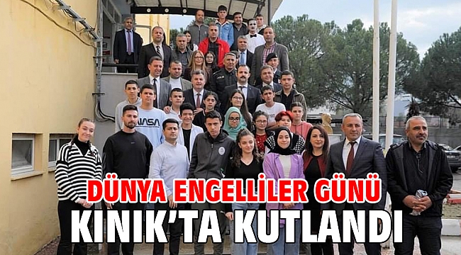 Dünya Engelliler Günü Kınık Öğretmenevi’nde kutlandı