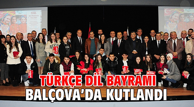 Türkçe Dil Bayramı Balçova'da Kutlandı