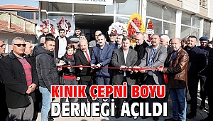 Kınık Çepni Boyu Derneği Açıldı