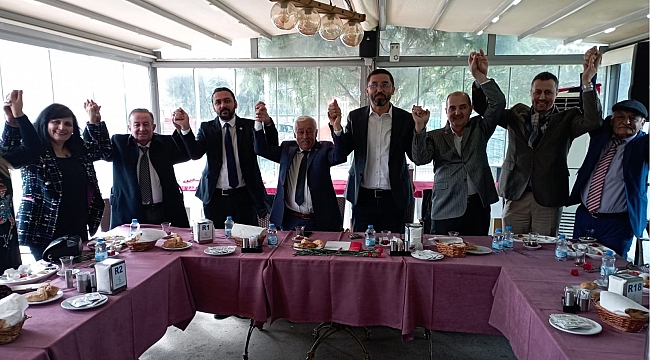 6’lı Masanın Çiğli İlçe Başkanları seçim startı verdi, başkanlardan beraber kazanacağız mesajı!