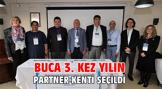 Buca 3. kez “Yılın Partner Kenti” seçildi