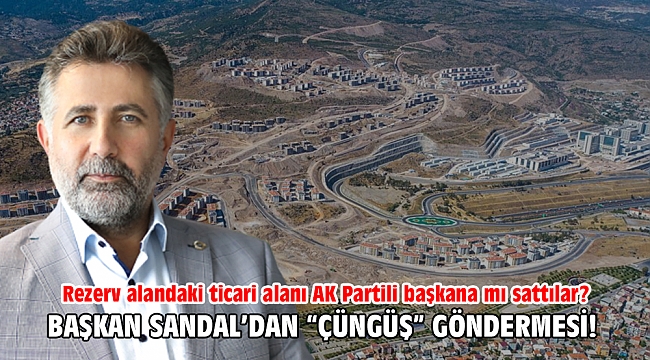 Rezerv alandaki ticari alanı AK Partili başkana mı sattılar?