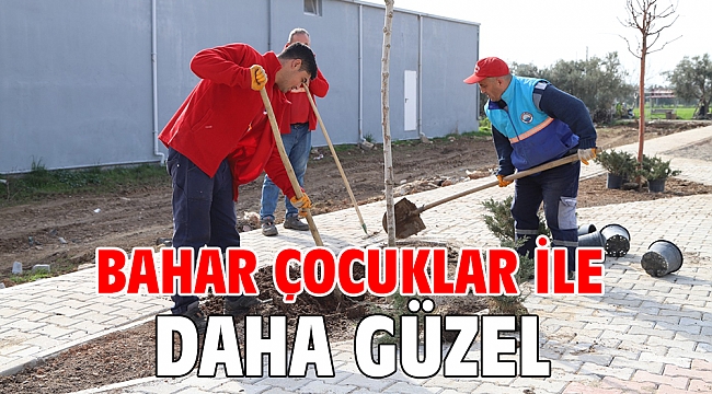 Bahar çocuklar ile daha güzel
