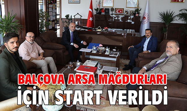 Balçova Arsa Mağdurları için start verildi