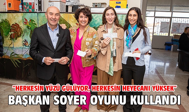 Başkan Soyer oyunu kullandı