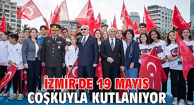 İzmir'de 19 Mayıs coşkuyla kutlanıyor