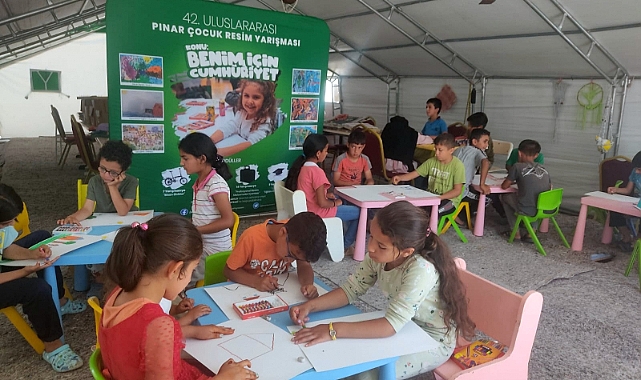 42. Uluslararası Pınar Çocuk Resim Yarışması'na Son Başvuru Tarihi 30 Haziran