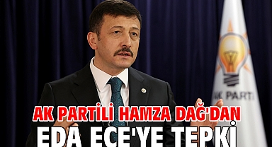 AK Partili Hamza Dağ'dan Eda Ece'ye tepki