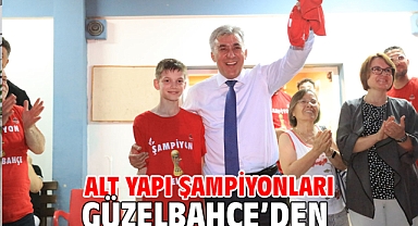 Alt yapı şampiyonları Güzelbahçe’den