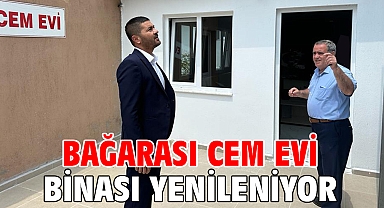 BAĞARASI CEM EVİ BİNASI YENİLENİYOR