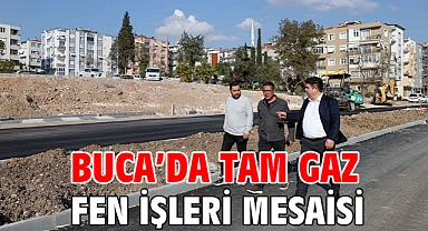 Buca'da tam gaz fen işleri mesaisi