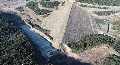 Çamönü Barajı tam gaz 