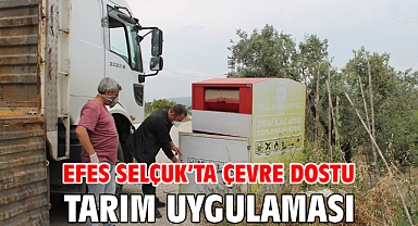 Efes Selçuk'ta Çevre Dostu Tarım Uygulaması