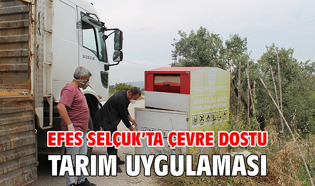 Efes Selçuk'ta Çevre Dostu Tarım Uygulaması
