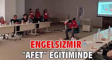 Engelsizmir “afet” eğitiminde