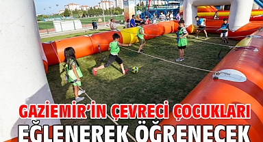 Gaziemir’in çevreci çocukları eğlenerek öğrenecek