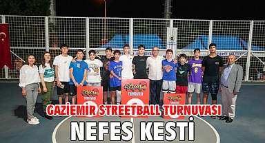 Gaziemir Streetball Turnuvası nefes kesti 