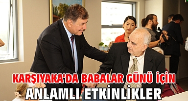 Karşıyaka’da Babalar Günü için anlamlı etkinlikler