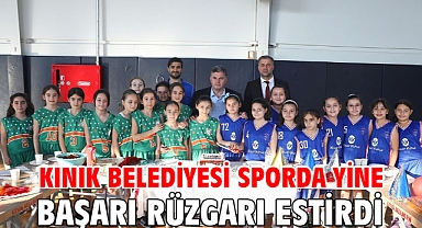 Kınık Belediyesi Sporda Yine Başarı Rüzgarı estirdi
