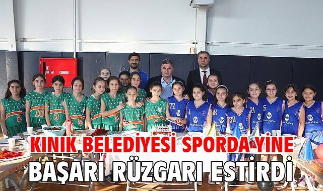 Kınık Belediyesi Sporda Yine Başarı Rüzgarı estirdi