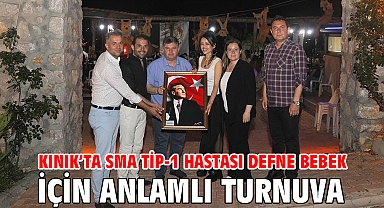Kınık’ta Sma Tip-1 Hastası Defne Bebek İçin Anlamlı Turnuva