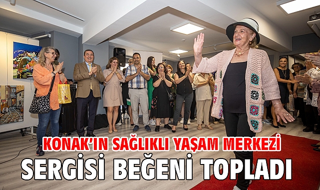 Konak’ın Sağlıklı Yaşam Merkezi Sergisi beğeni topladı