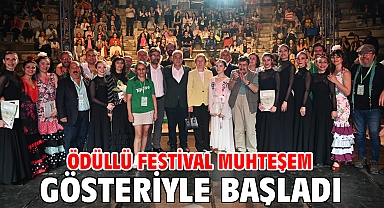 Ödüllü festival muhteşem gösteriyle başladı